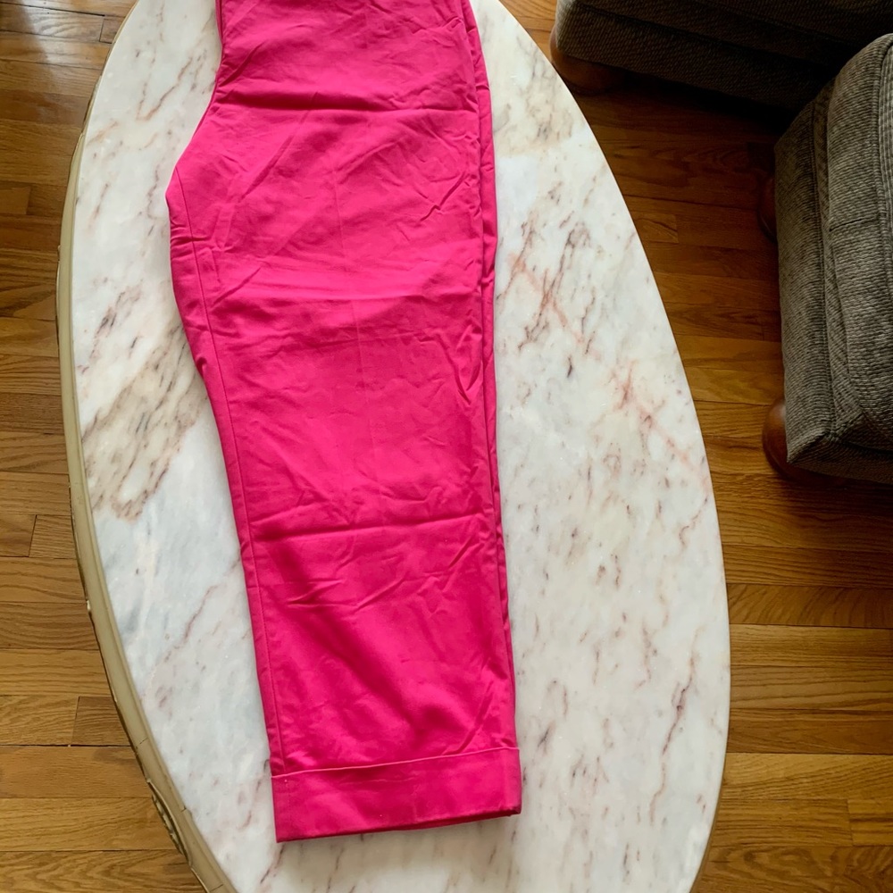 Lane Bryant_(NWT) Pink Cropped Dress Pants_Size 20 - Picture 4 of 6